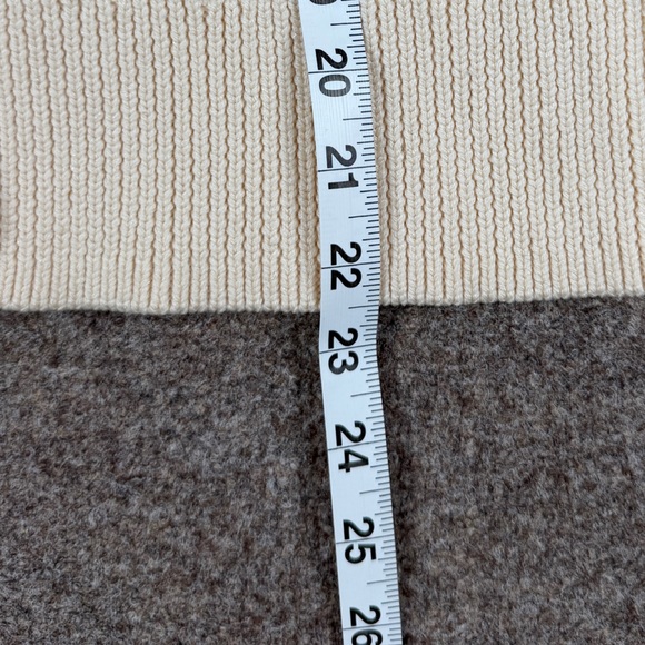 Brooks Brothers Cream Wool Blend Cableknit Cardigan Button Up Sweater Women’s M - Picture 13 of 15